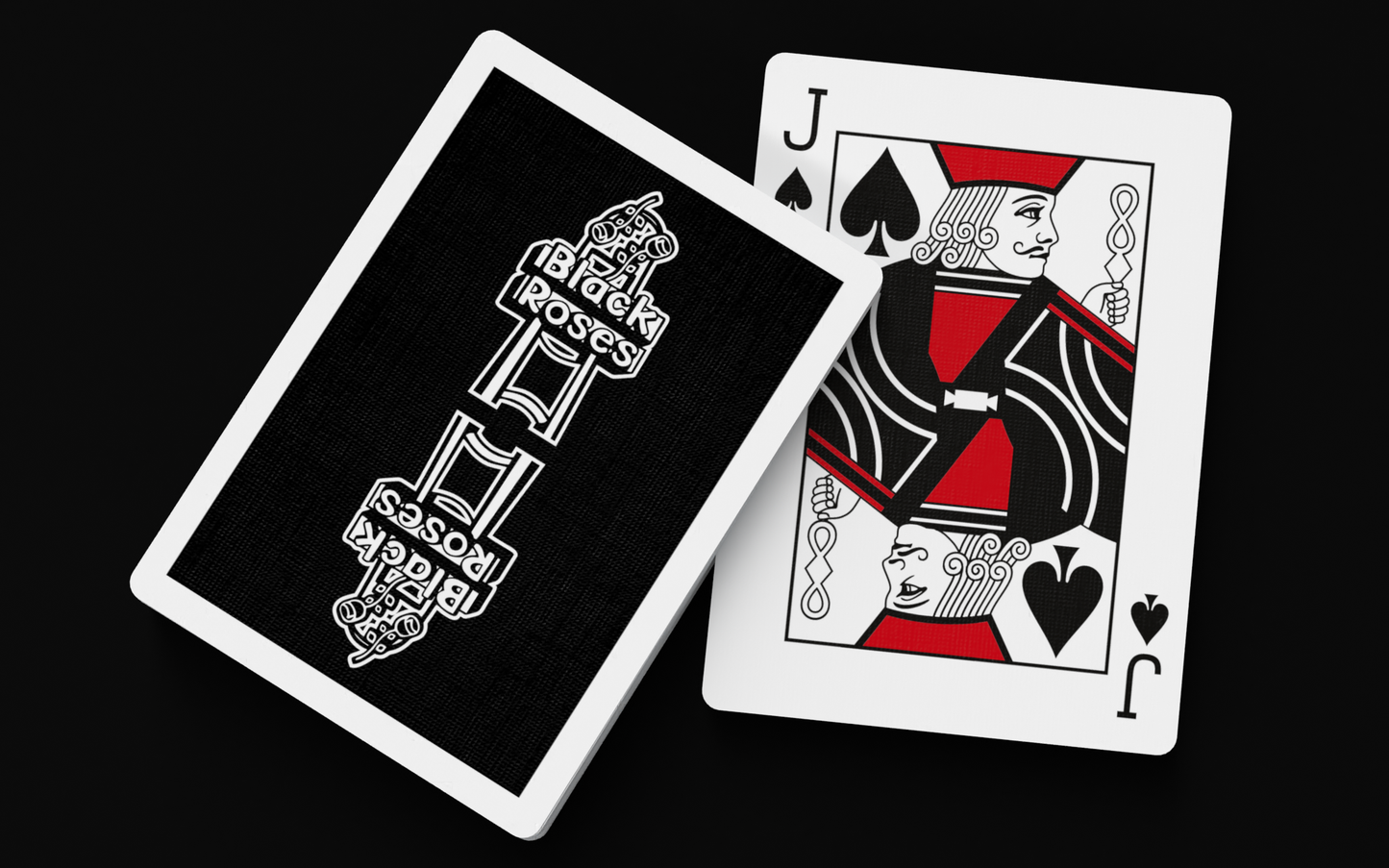 Vintage Casino Jack of Spades