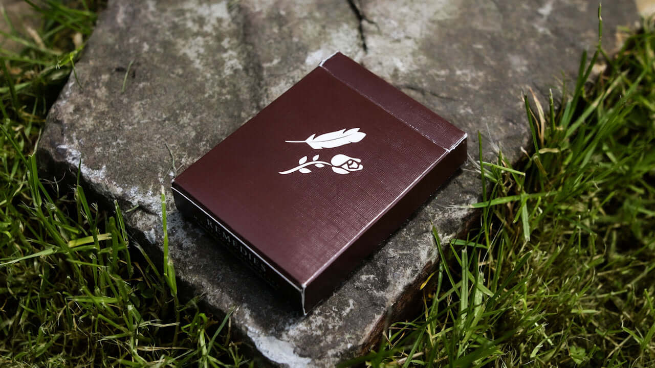 Brown Remedies Playing Cards Box