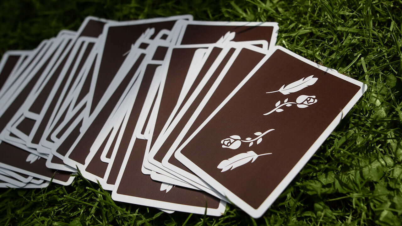 Brown Remedies Playing Cards Backs