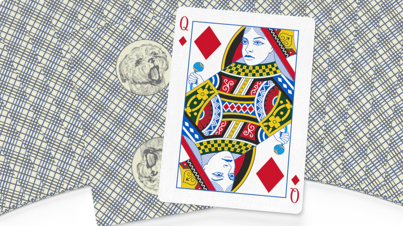 Raya Playing Cards Queen of Diamonds