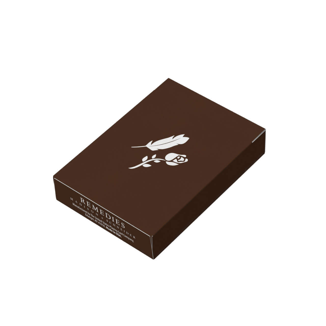 Brown Remedies Playing Cards Tuck Box