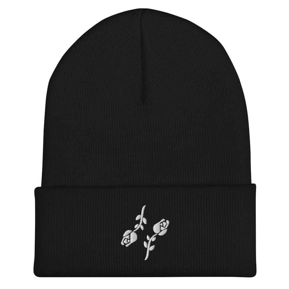 Black Roses Beanie