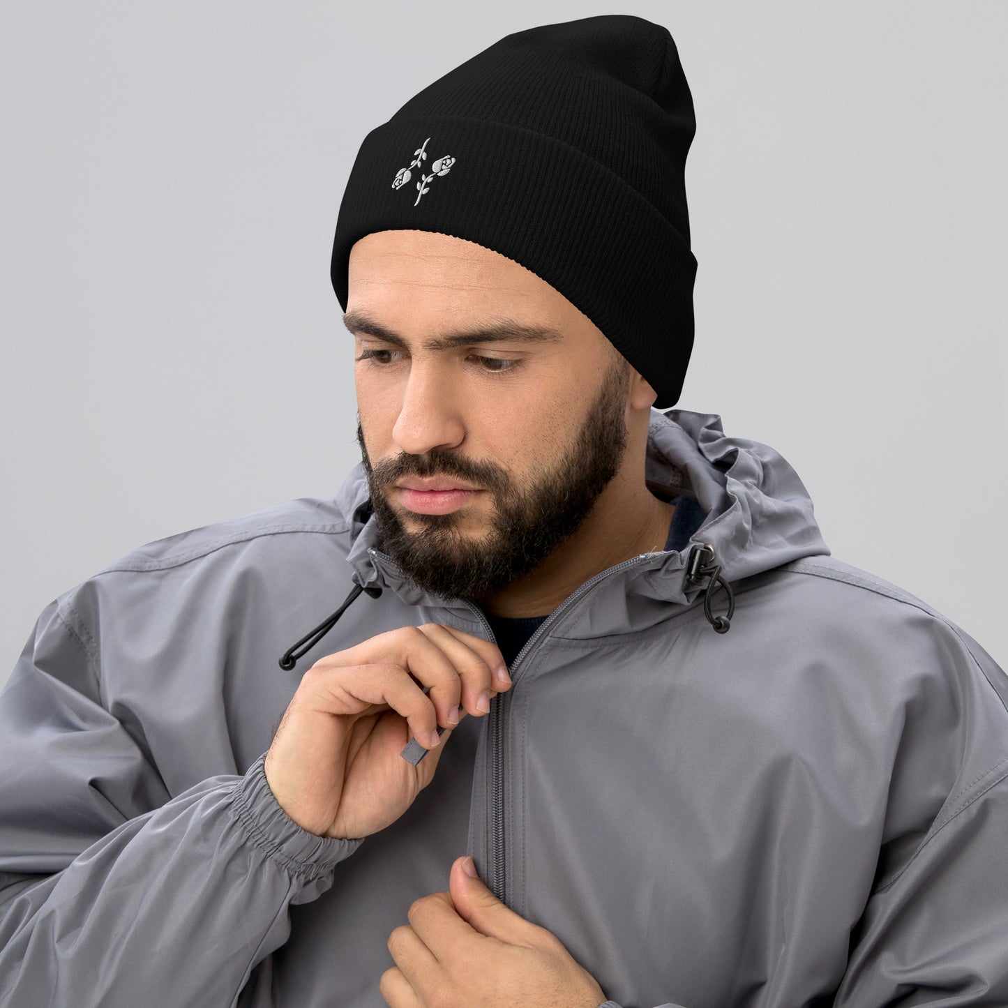 Black Roses Beanie