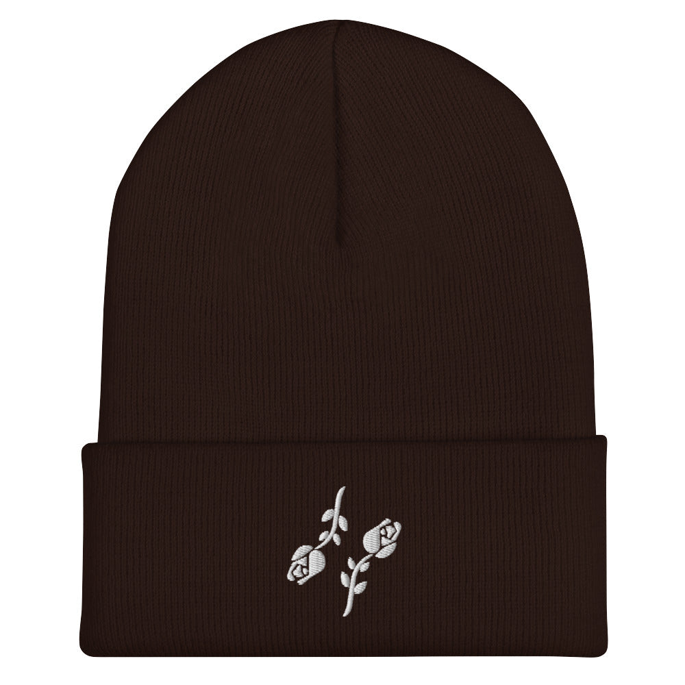Black Roses Beanie