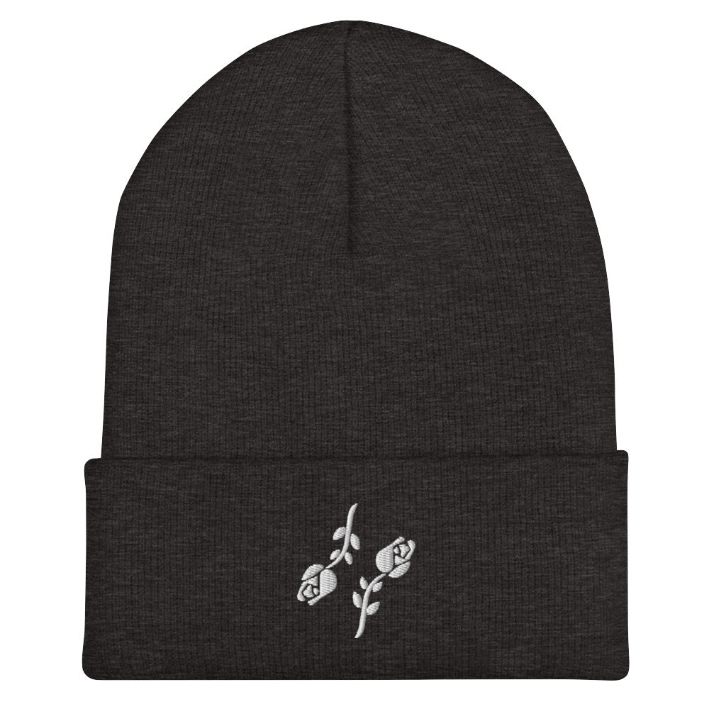 Black Roses Beanie