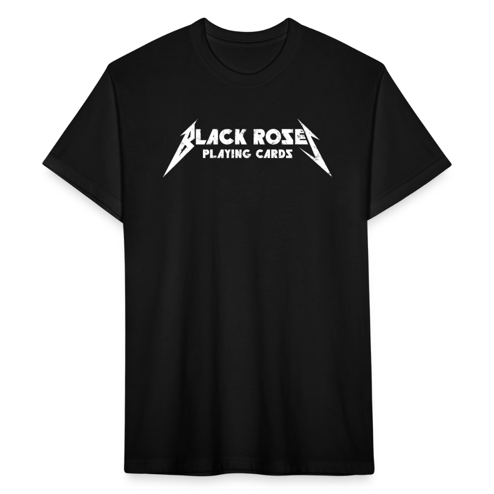 Black Roses Metal Band T-Shirt - black