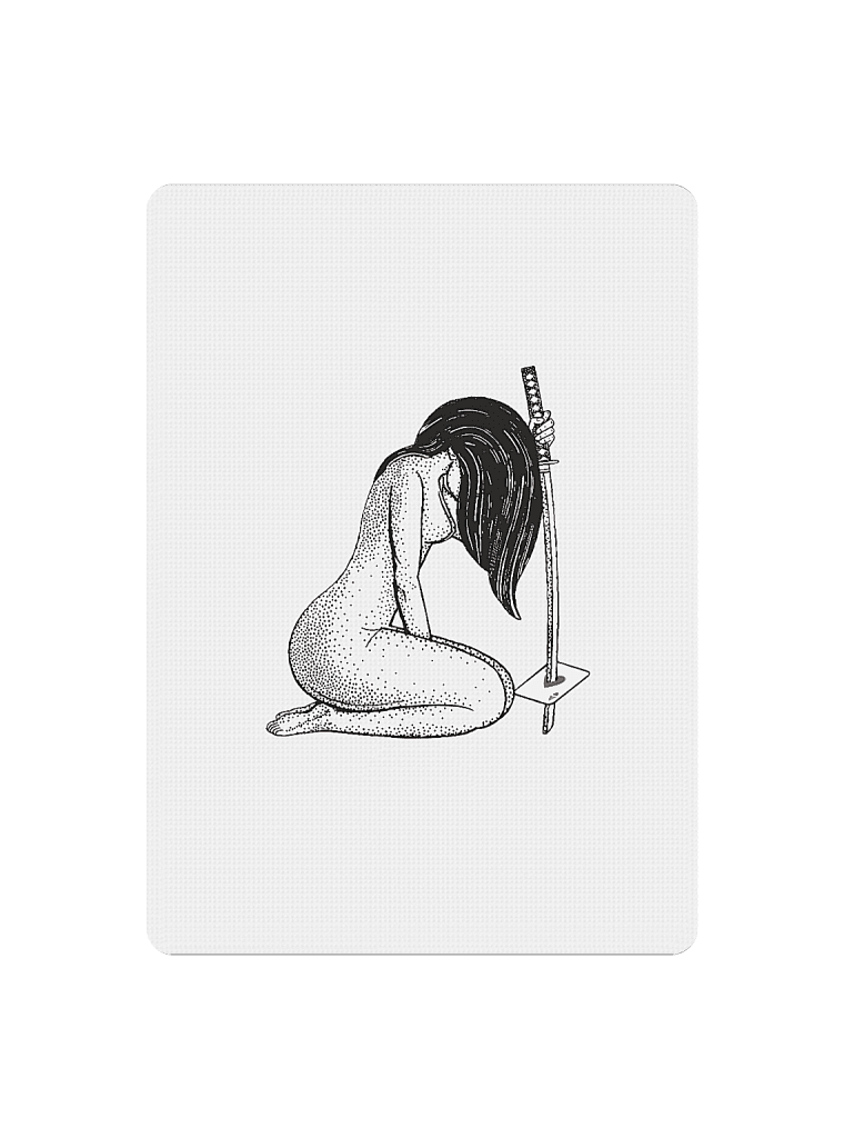 Innocence Playing Cards - Black Roses Playing Cards