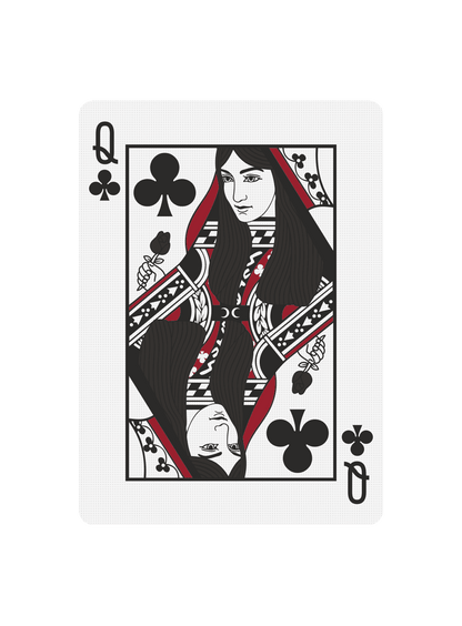 Private Reserve Remedies - Black Roses Playing Cards