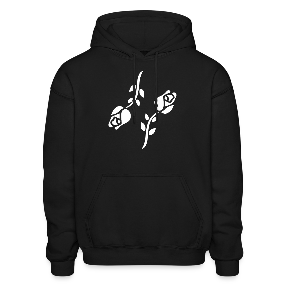 Black Roses Hoodie - black