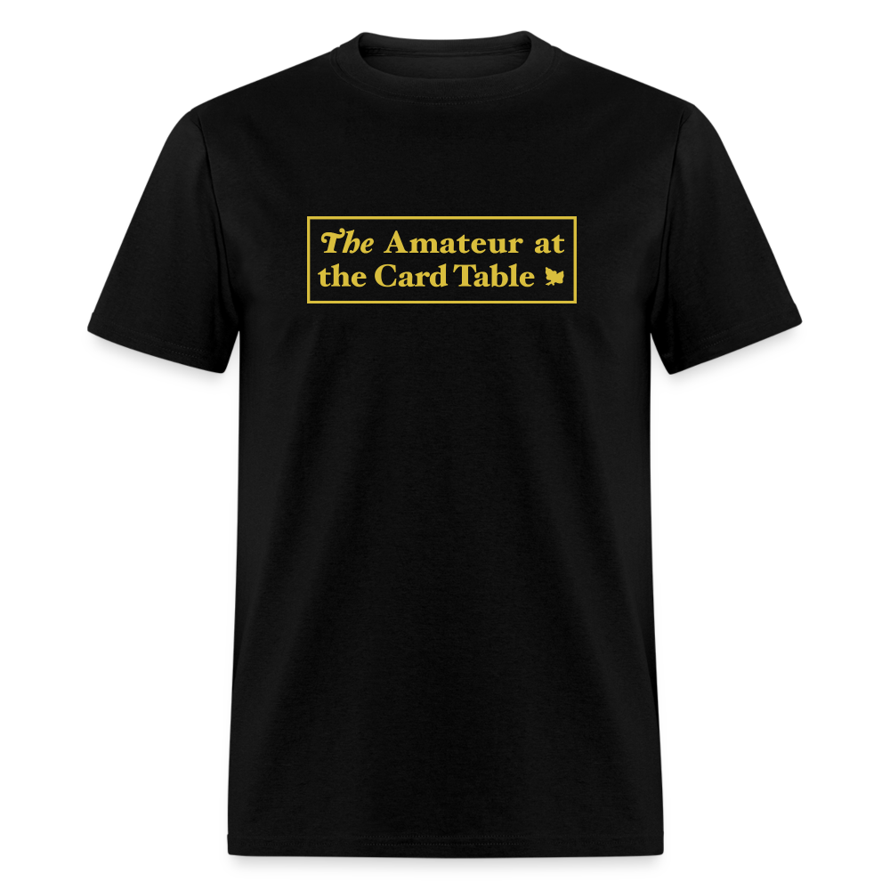 The Amateur at the Card Table - black