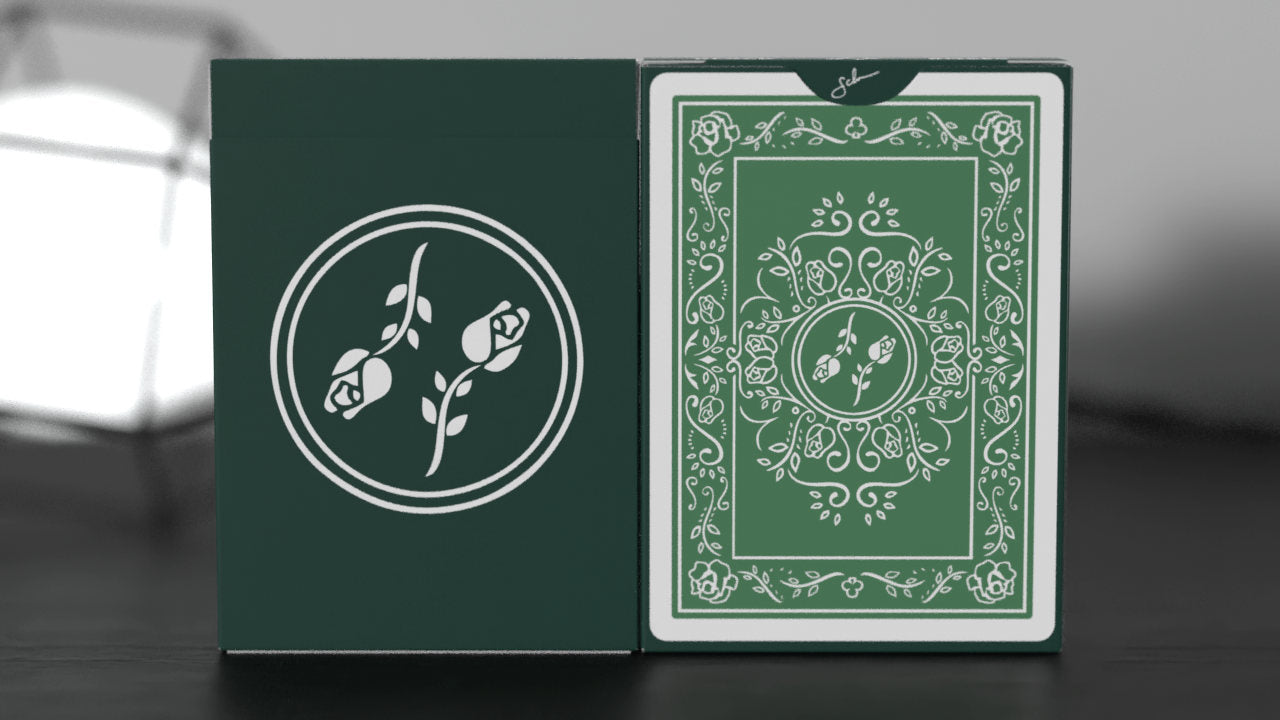 Black Roses Immergrün Playing Cards Tuck Box