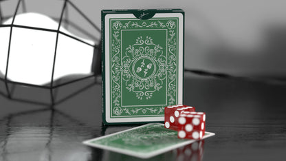 Black Roses Immergrün Playing Cards Tuck