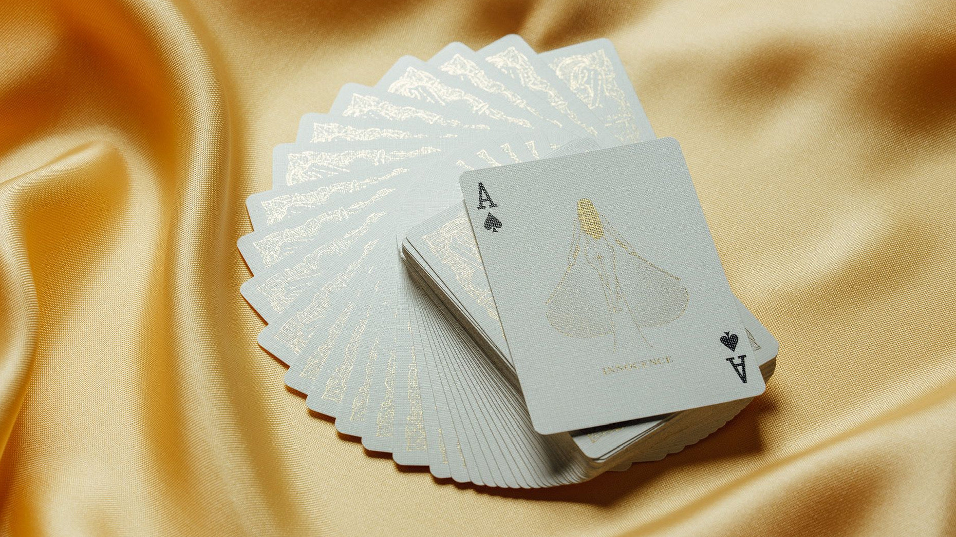 Innocence Playing Cards Gold Edition Ace of Spades