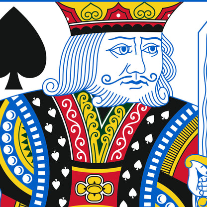 Redrawn 1885 Bicycle Face Card Templates