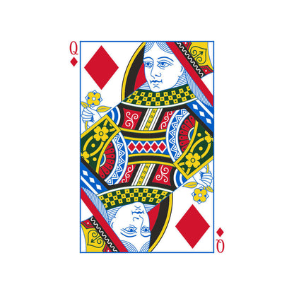 Redrawn 1885 Bicycle Face Card Templates