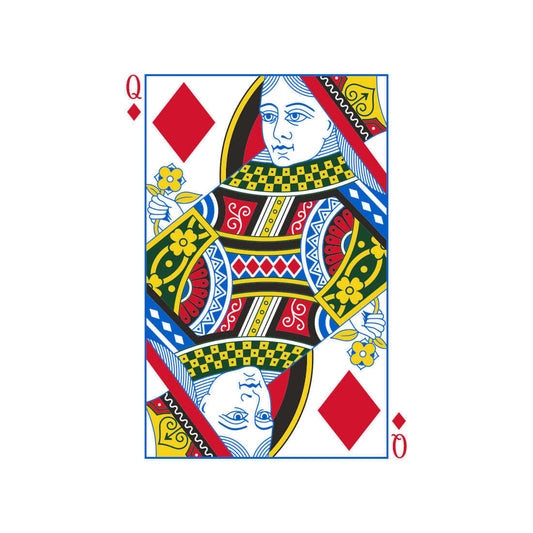 Redrawn 1885 Bicycle Face Card Templates