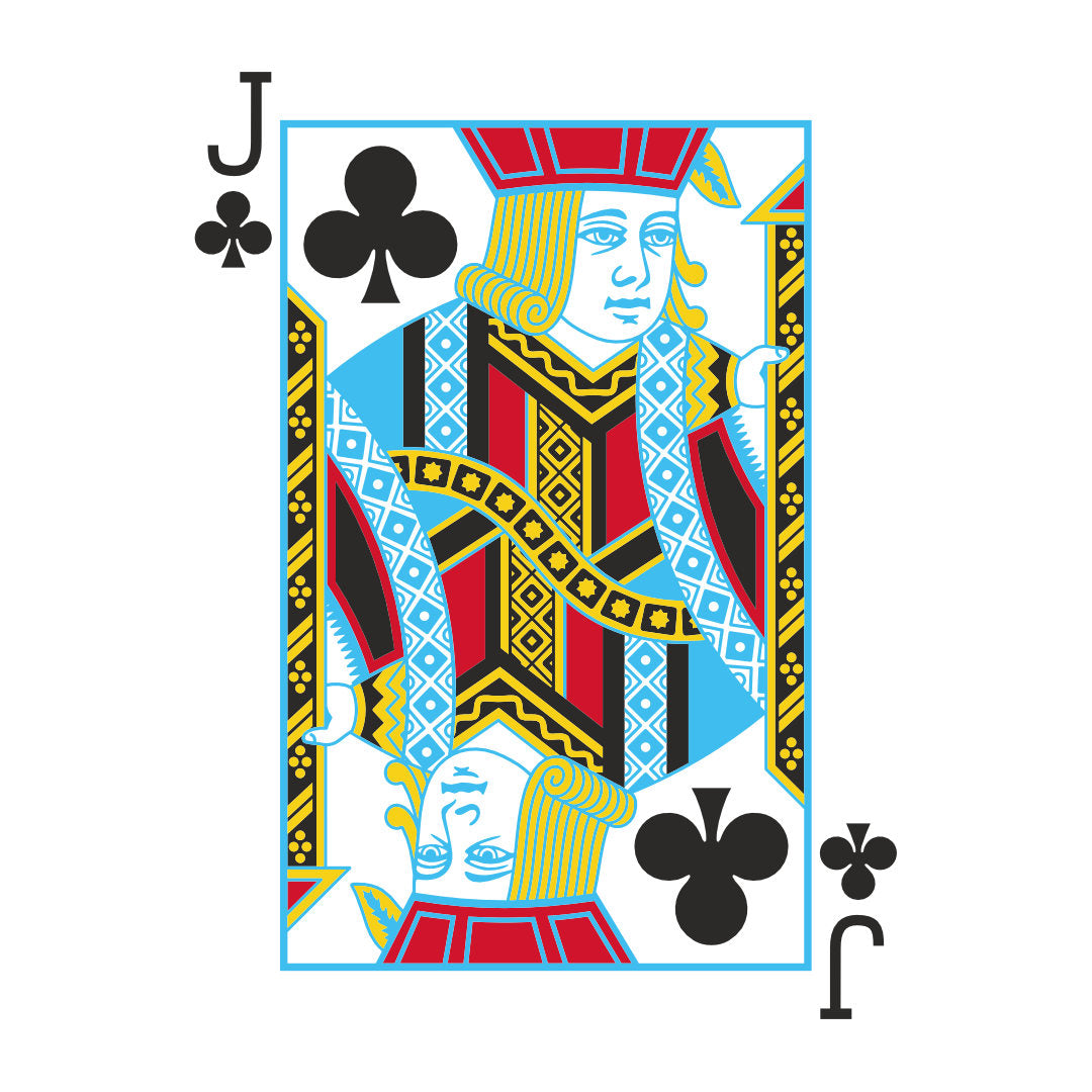 Black Roses Sunny Days Playing Cards Court Card