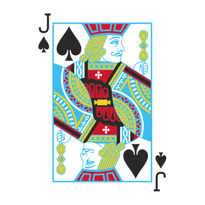 Black Roses Sunny Days Playing Cards Court Card