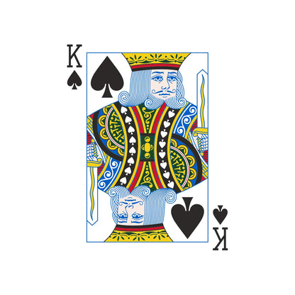 Congress Playing Cards Face Card Templates King of Spades