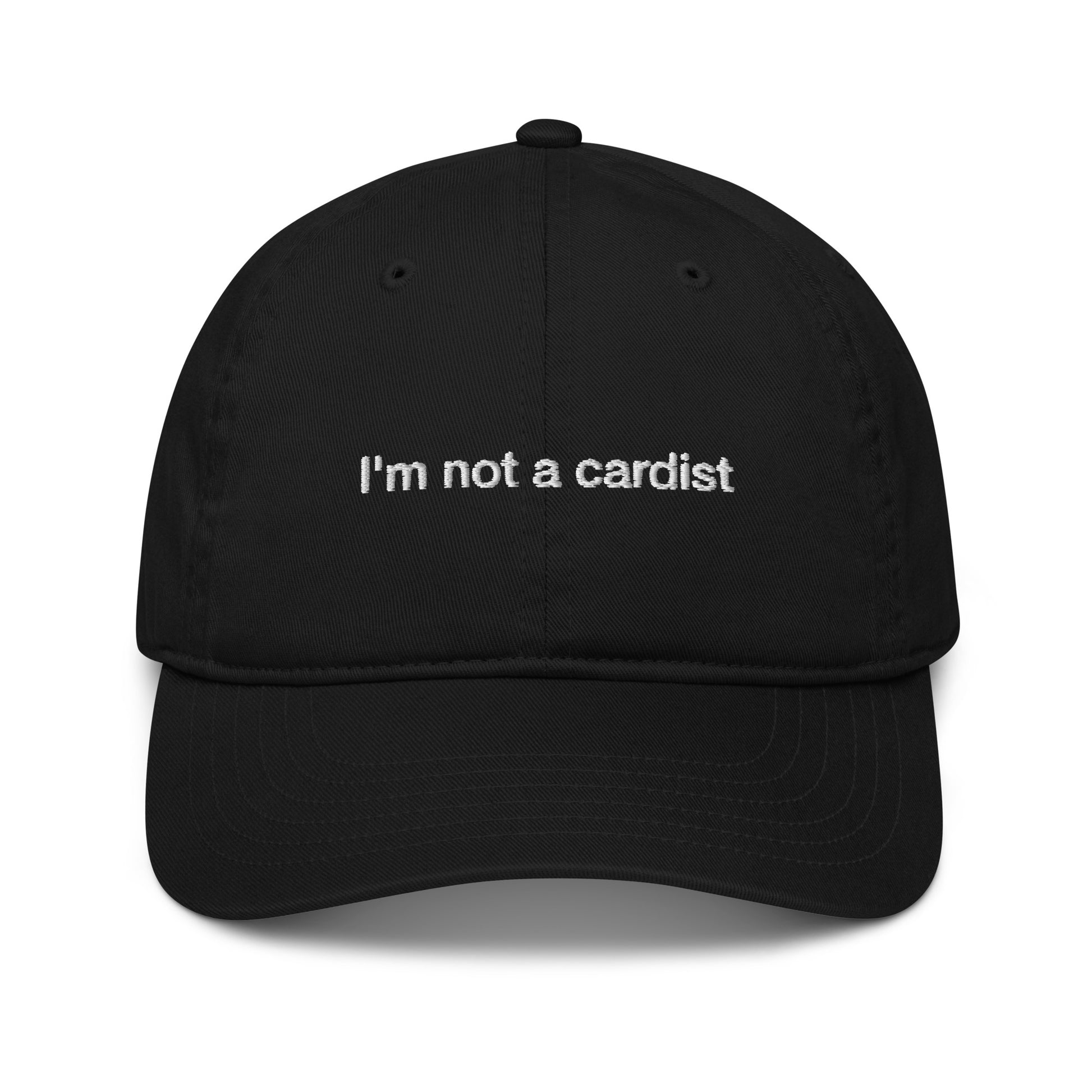 I'm not a cardist