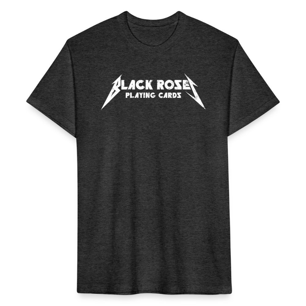 Black Roses Metal Band T-Shirt - heather black