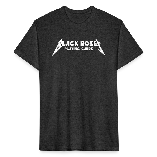 Black Roses Metal Band T-Shirt - heather black