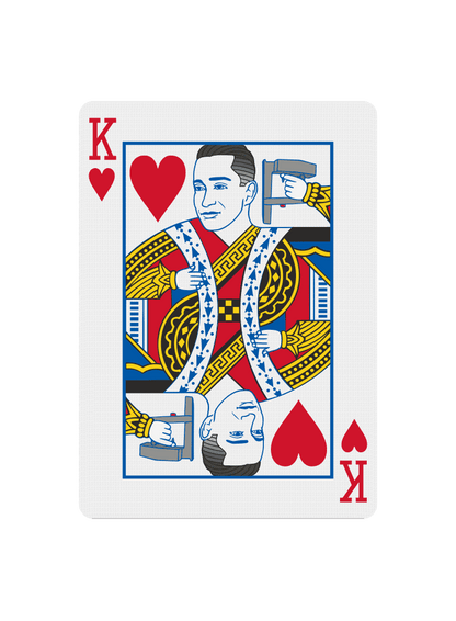 Custom Court Card King of Hearts