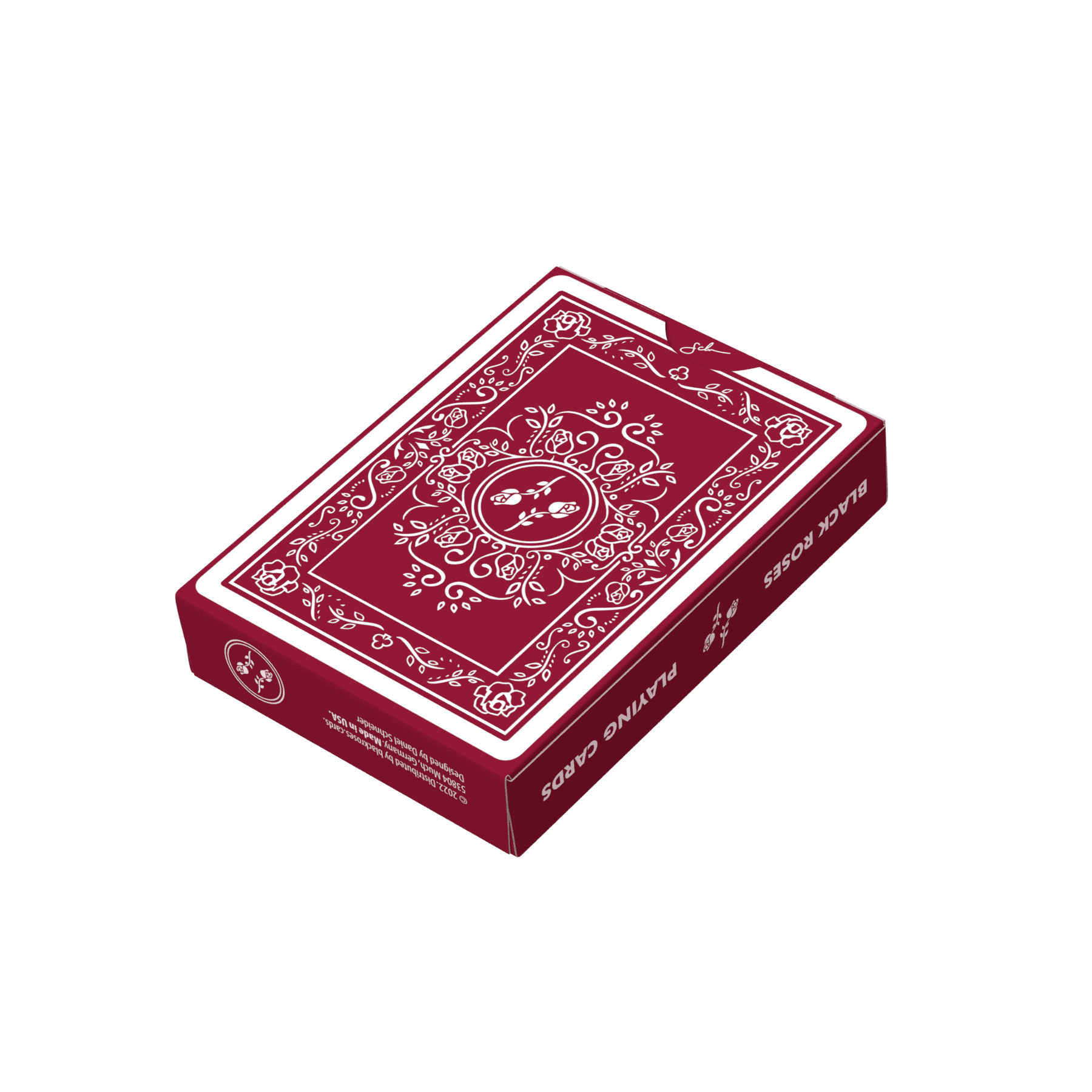Black Roses Edelrot, fully marked | Black Roses Playing Cards