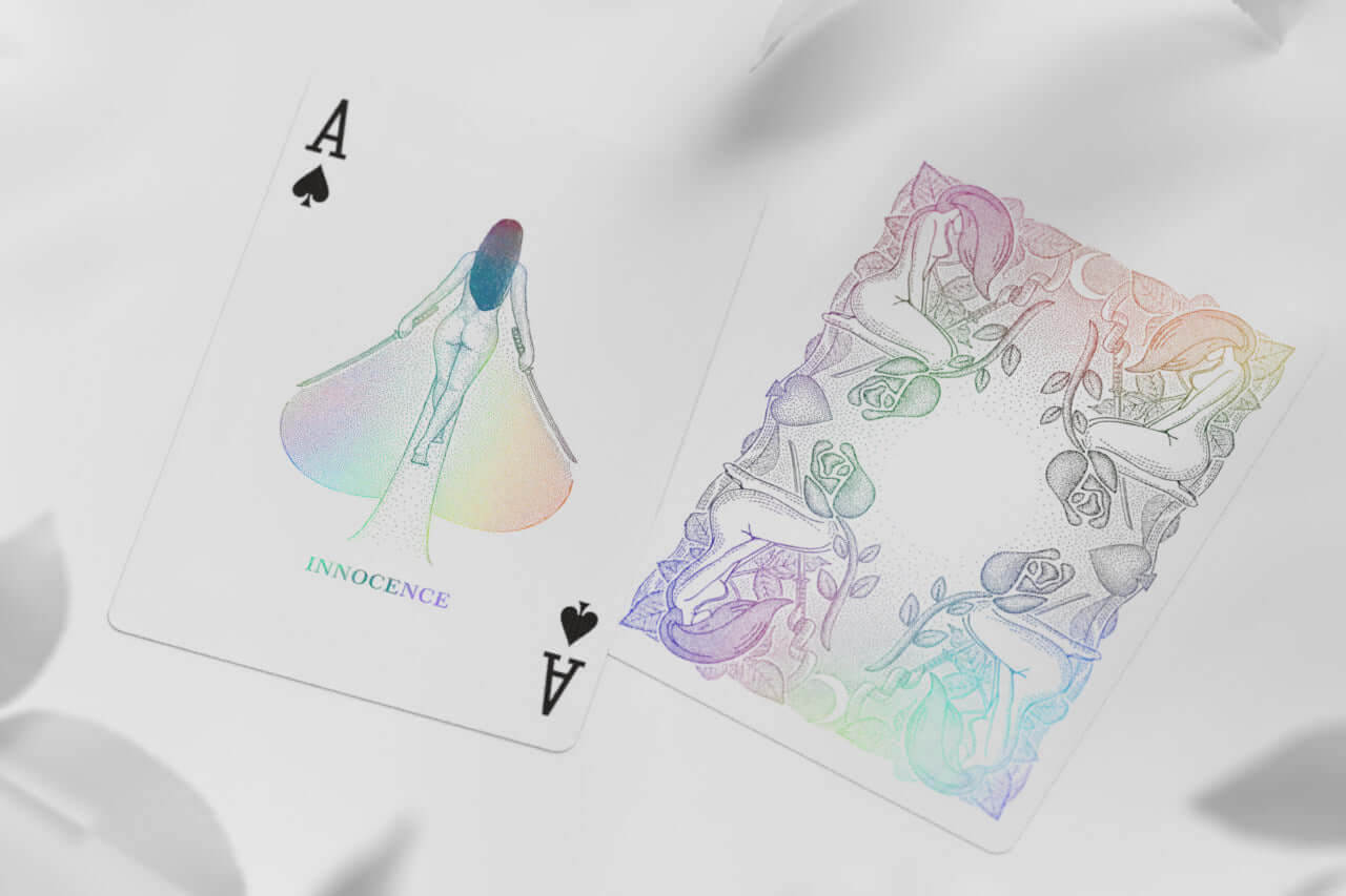 Innocence Playing Cards (Holo Edition) - Limited Stock Innocence Playing Cards (Holo Edition) - Limited Stock