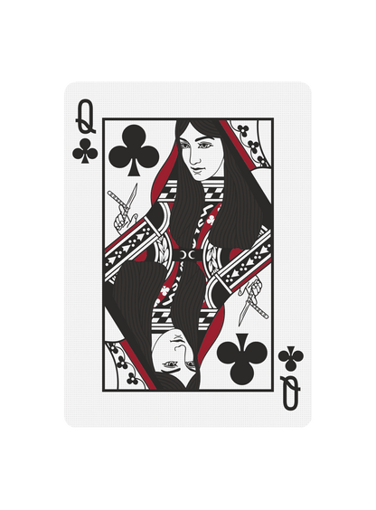Remedies - Black Roses Playing Cards