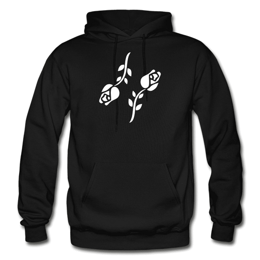 Black Roses Playing Cards Hoodies | Black Roses Playing Cards