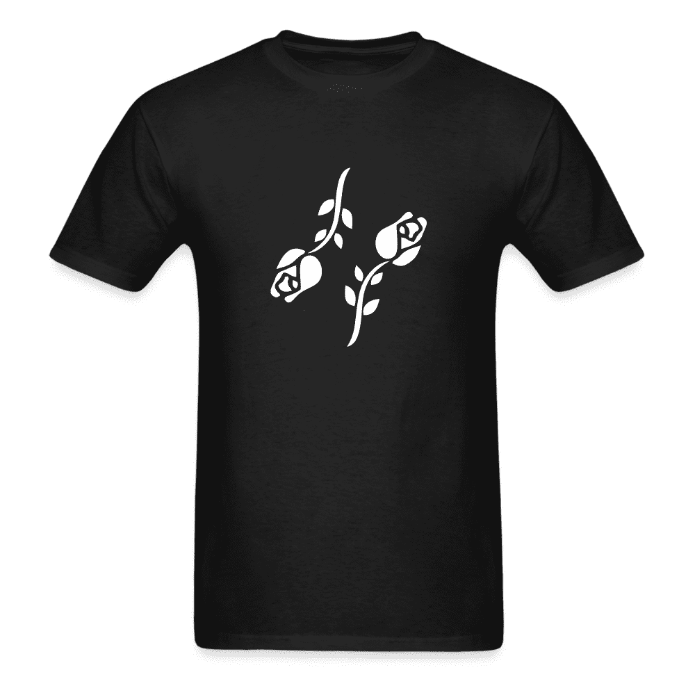 Black Roses Logo Shirt - black
